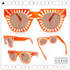 Womens Art Nouveau Deco Thick Plastic Horn Rectangle Sunglasses