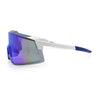 Mens Color Mirror Oversized Shield Sport MTB Style Plastic Sunglasses