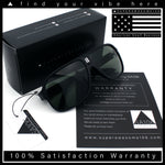Mens Large Tempered Glass Lens Racer Plastic Manly Sunglasses