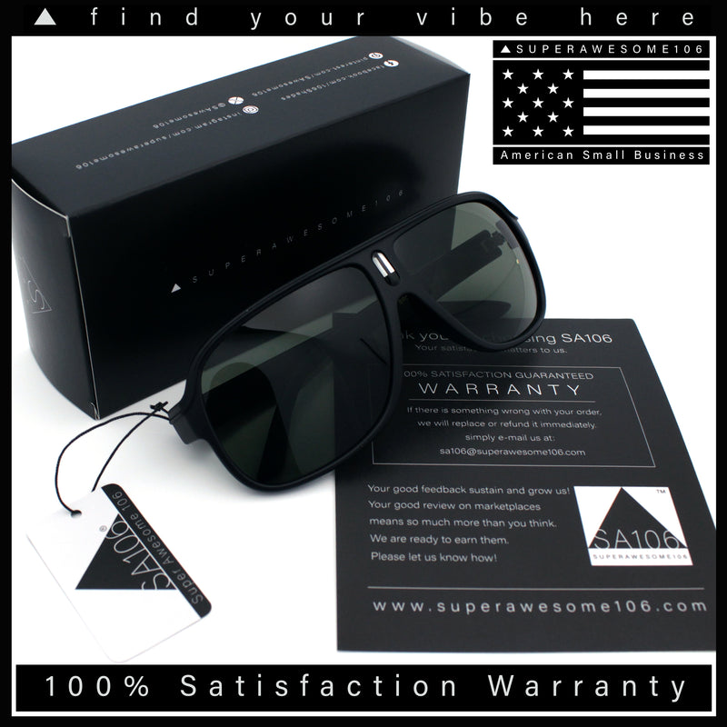 Mens Large Tempered Glass Lens Racer Plastic Manly Sunglasses