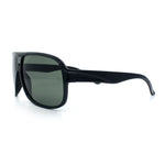 Mens Large Tempered Glass Lens Racer Plastic Manly Sunglasses