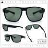 Mens Glass Lens Classic 90s Rectangle Sport Horrn Rim Sunglasses