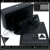 Mens Glass Lens Classic 90s Rectangle Sport Horrn Rim Sunglasses