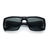 Mens Glass Lens Narrow Rectangle Plastic Refined Sport Sunglasses
