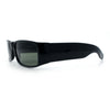 Mens Glass Lens Narrow Rectangle Mad Dog Street Gangster Sunglasses
