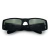 Mens Glass Lens Narrow Rectangle Mad Dog Street Gangster Sunglasses