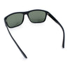 Mens Tempered Glass Lens Wrap Around Plastic Sport Sunglasses