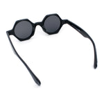 Hipster Round Circle Lens Octagon Plastic Hustler Sunglasses