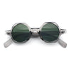 Hipster Round Circle Lens Octagon Plastic Hustler Sunglasses