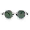 Hipster Round Circle Lens Octagon Plastic Hustler Sunglasses