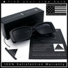 Womens Luxury Narrow Rectangle Designer Plastic Thick Arm Sunglasses