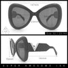 Womens Large Mod Thick Plastic Bow Tie Butterfly Chic Fashion Sunglasses