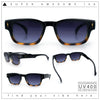 Gentlemanly Hipster Narrow Rectangle Horn Rim Mens Plastic Sunglasses