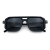 Mens Squared Rectangular Racer Plastic Urban Hipster Sunglasses