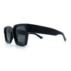 Womens Mod Pop Color Beveled Thick Horn Rim Plastic Fashion Sunglasses