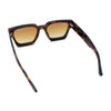Womens Mod Pop Color Beveled Thick Horn Rim Plastic Fashion Sunglasses