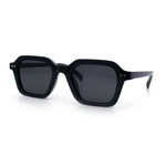 Gentlemanly Hipster Boho Horn Rim Retro Plastic Hustler Sunglasses