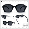 Gentlemanly Hipster Boho Horn Rim Retro Plastic Hustler Sunglasses
