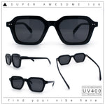 Gentlemanly Hipster Boho Horn Rim Retro Plastic Hustler Sunglasses