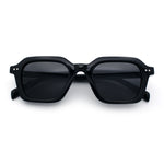Gentlemanly Hipster Boho Horn Rim Retro Plastic Hustler Sunglasses