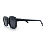 Gentlemanly Hipster Boho Horn Rim Retro Plastic Hustler Sunglasses