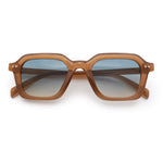 Gentlemanly Hipster Boho Horn Rim Retro Plastic Hustler Sunglasses