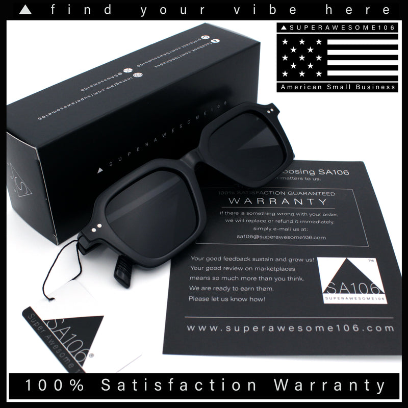 Gentlemanly Hipster Boho Horn Rim Retro Plastic Hustler Sunglasses