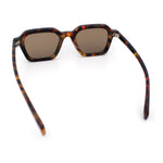 Gentlemanly Hipster Boho Horn Rim Retro Plastic Hustler Sunglasses