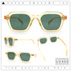 Gentlemanly Hipster Boho Horn Rim Retro Plastic Hustler Sunglasses