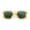 Gentlemanly Hipster Boho Horn Rim Retro Plastic Hustler Sunglasses