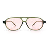 Boho Thin Plastic Racer Retro Color Hipster Fashion Sunglasses