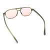 Boho Thin Plastic Racer Retro Color Hipster Fashion Sunglasses