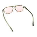 Boho Thin Plastic Racer Retro Color Hipster Fashion Sunglasses