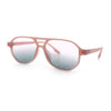 Boho Thin Plastic Racer Retro Color Hipster Fashion Sunglasses