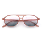 Boho Thin Plastic Racer Retro Color Hipster Fashion Sunglasses