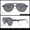 Boho Thin Plastic Racer Retro Color Hipster Fashion Sunglasses