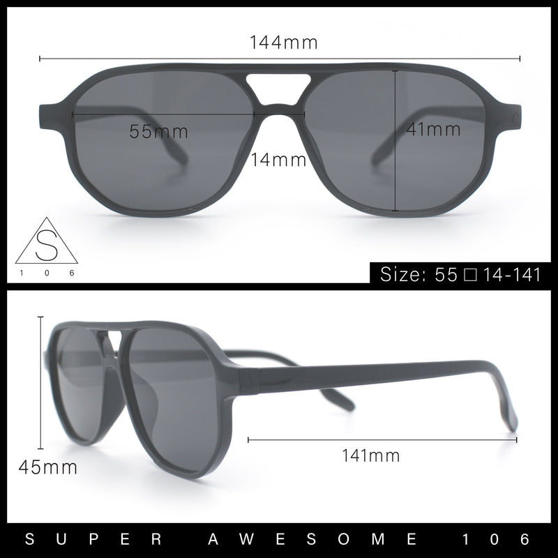 Boho Thin Plastic Racer Retro Color Hipster Fashion Sunglasses