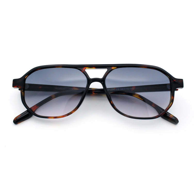 Boho Thin Plastic Racer Retro Color Hipster Fashion Sunglasses