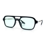 Hipster Hustler Pop Color Plastic Flat Top Racer Fashion Sunglasses