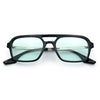 Hipster Hustler Pop Color Plastic Flat Top Racer Fashion Sunglasses