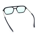 Hipster Hustler Pop Color Plastic Flat Top Racer Fashion Sunglasses