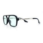Hipster Hustler Pop Color Plastic Flat Top Racer Fashion Sunglasses