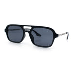 Hipster Hustler Pop Color Plastic Flat Top Racer Fashion Sunglasses