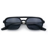 Hipster Hustler Pop Color Plastic Flat Top Racer Fashion Sunglasses