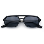 Hipster Hustler Pop Color Plastic Flat Top Racer Fashion Sunglasses