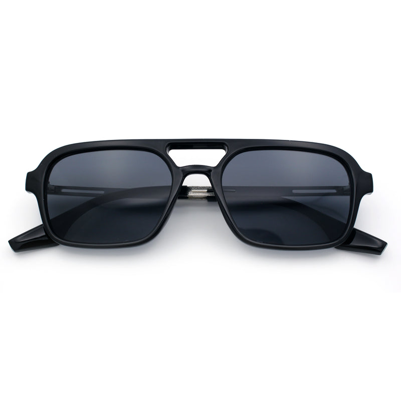 Hipster Hustler Pop Color Plastic Flat Top Racer Fashion Sunglasses
