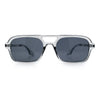 Hipster Hustler Pop Color Plastic Flat Top Racer Fashion Sunglasses