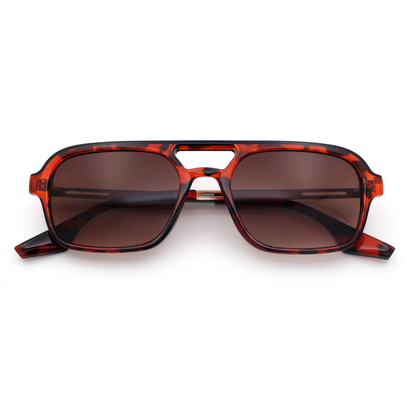Hipster Hustler Pop Color Plastic Flat Top Racer Fashion Sunglasses