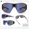 Wrap Curved Color Mirror Oversize Shield Sport Plastic Sunglasses