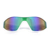 Wrap Curved Color Mirror Oversize Shield Sport Plastic Sunglasses